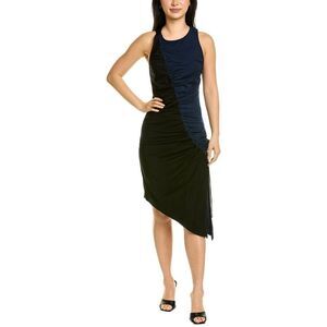 Snider Womens  Lotus Midi Dress, Blue